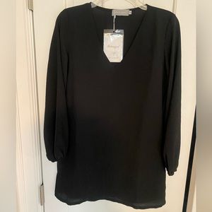 NEW WITH TAGS • black blouse